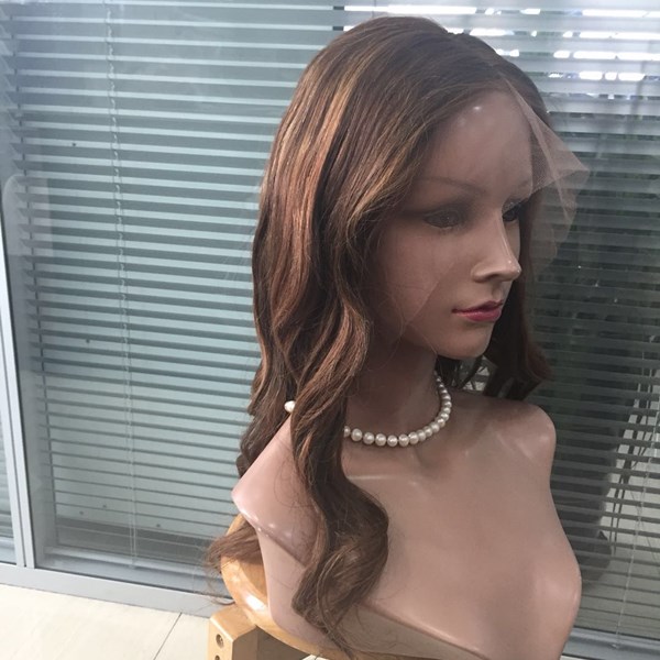 Virgin hair wigs Body wave style lace front wig YL103